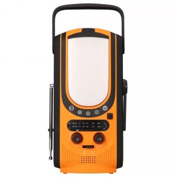 Extralink Power Ranger EPS-6000 | Power Bank | 6000 mAh, FM radijas, LED lempa, dinamo, saulės baterija