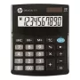 Stalinis skaičiuotuvas HP OC 110 – 10 skaitmenų LCD, baterija/saulės elementas, CR2032, 24 klavišai, juodas, 101×33×125 mm