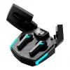 Canyon GTWS-2 Belaidės ausinės ausų kabliukais žaidimams USB Type-C Bluetooth įkrovimo stotelė juoda (CND-GTWS2B)