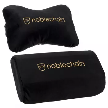 noblechairs Pagalvėlių rinkinys EPIC/ICON/HERO/LEGEND - juodas/auksinis