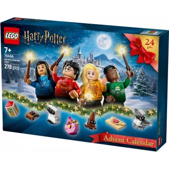 LEGO Harry Potter Advent Calendar 2025 76456 – statybinis žaislas, 278 dalių, 8 minifigūrėlės, 7+
