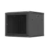 Stovo spinta 19 inch 9U 600x600 juoda