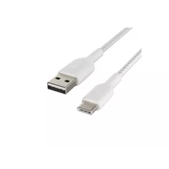 USB laidas Belkin CAB002BT0MWH 0,15 m USB A USB C Baltas