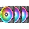 Thermaltake SWAFAN EX12 ARGB 120mm Reverse Blade 3 komplektas - Juoda