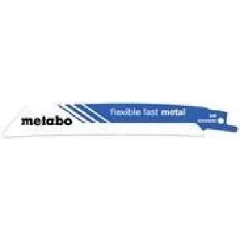 Metabo FLEXIBLE FAST METAL pjūklo geležtė metalui, vamzdžiams, lakštiniam metalui, profiliams, 5 vnt., ilgis 1