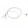 Maitinimo laidas Bachmann 119.280, baltas, 1,5 m, 250 V, 16 A