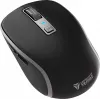 Dvigubas WiFi+Bluetooth belaidė pelė, įkraunama baterija, 5 mygtukai – Yenkee YMS 2085BK NOBLE