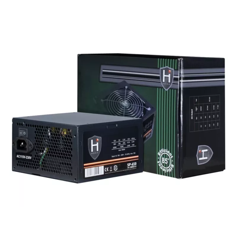 Maitinimo blokas Inter-Tech HIPOWER SP-650 650 W