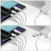 4smarts 541024 USB laidas 1,2 m USB A / USB C / Micro USB / Lightning baltas (541024)