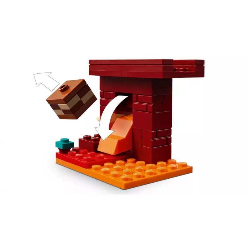 LEGO MINECRAFT 21266 „Nether Lava Battle“