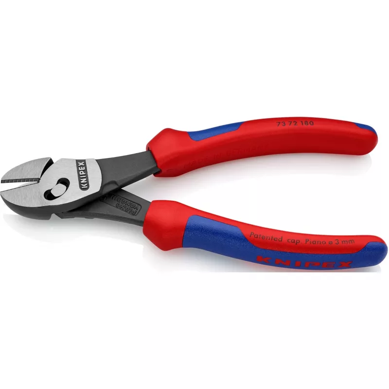 KNIPEX sutvirtintos šoninės replės 180 mm