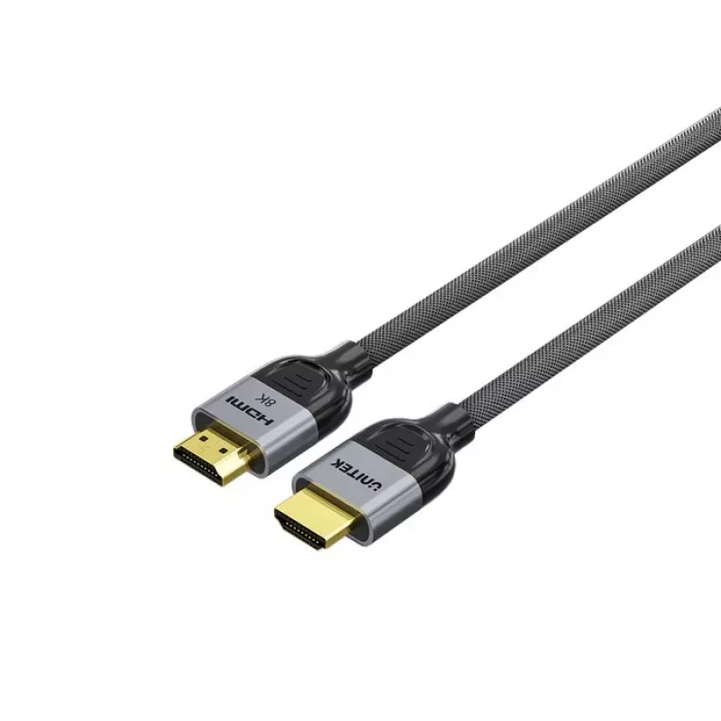 HDMI kabelis Unitek C11093RGY01-8M — HDMI 2.1, 8 m, palaiko 8K