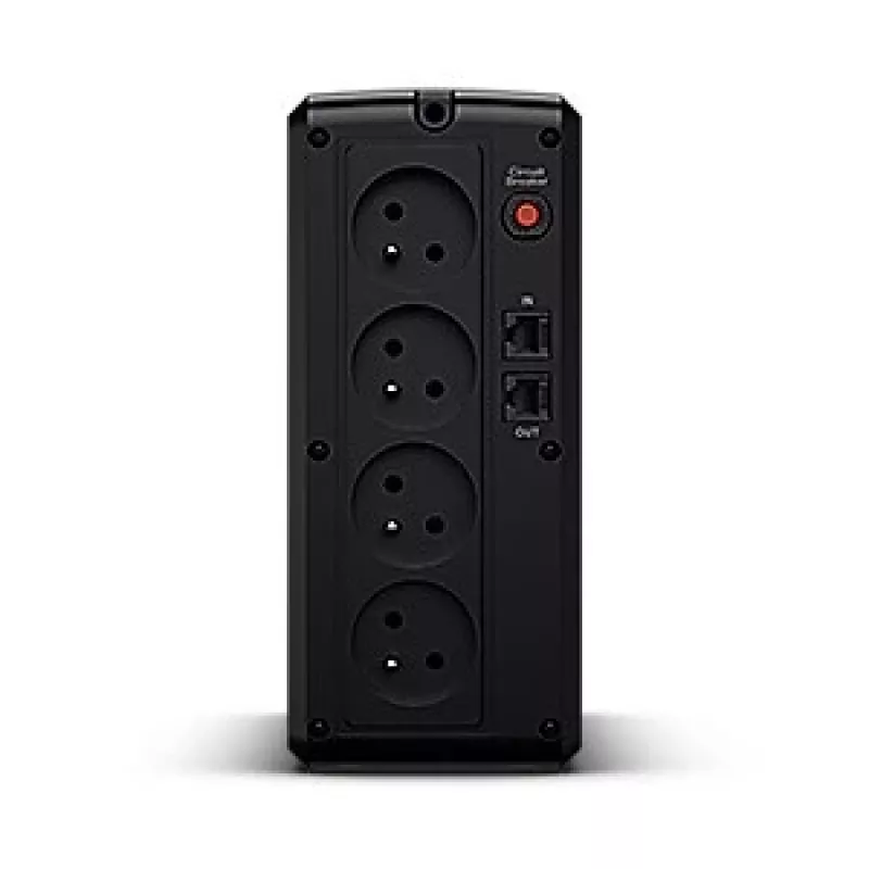 Nepertraukiamo maitinimo šaltinis CYBERPOWER UT1050EG-FR, linijinis-interaktyvus 1.05 kVA (630 W), 4x E tipo lizdai, AVR, USB, RJ-45