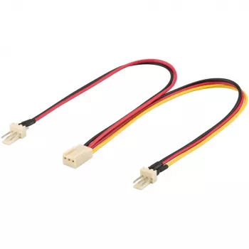 Wentronic Goobay Vidinės kompiuterio maitinimo kabelis - 2x 3 kontaktų kištukas > 3 kontaktų lizdas (93880)