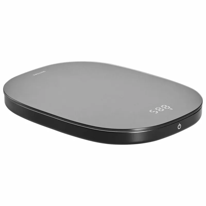 Virtuvinės elektroninės svarstyklės ZWILLING 53011-053-0 – 10 kg, juodos ovalios, LCD ekranas