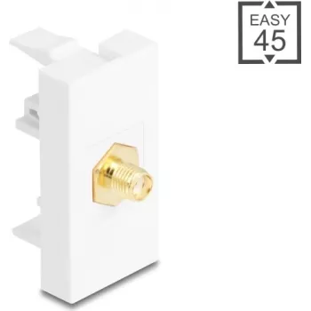 Adapteris DELOCK SMA moteriška – SMA moteriška 90914, baltas