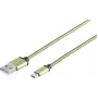 USB laidas ShiverPeaks S/CONN 14-50119 USB 2.0 0.9 m USB A USB C žalias