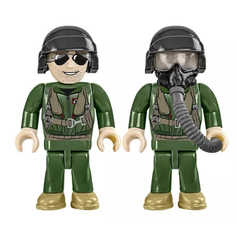 Cobi statybiniai blokeliai Boeing F-15EX Eagle II modelio rinkinys COIB-5900, kolekcinis mastelio konstravimo rinkinys