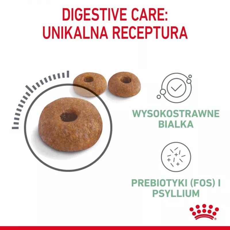 Royal Canin Digestive Care Adult sausas ėdesys katėms, 10 kg, žuvis, paukštiena, ryžiai, daržovės