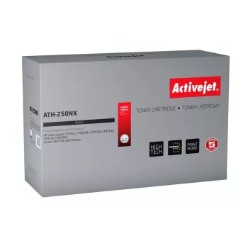 Activejet ATH-250NX kasetė (pakaitalas HP 504X CE250X, Canon CRG-723HB; Supreme; 10500 puslapių; juoda)