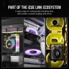 Corsair iCUE LINK RX140 ARGB 140 mm baltas 2 vnt. pakuotė