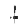 Belkin BOOST↑CHARGE PRO Flex kabelis USB-C / USB-C pintas silikoninis 2 m, juodas
