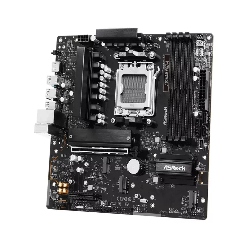 ASRock A620AM PRO-A Micro-ATX pagrindinė plokštė AM5
