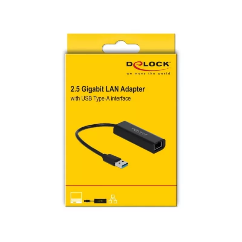 Tinklo adapteris DeLOCK 66299 Ethernet 5000 Mbit/s
