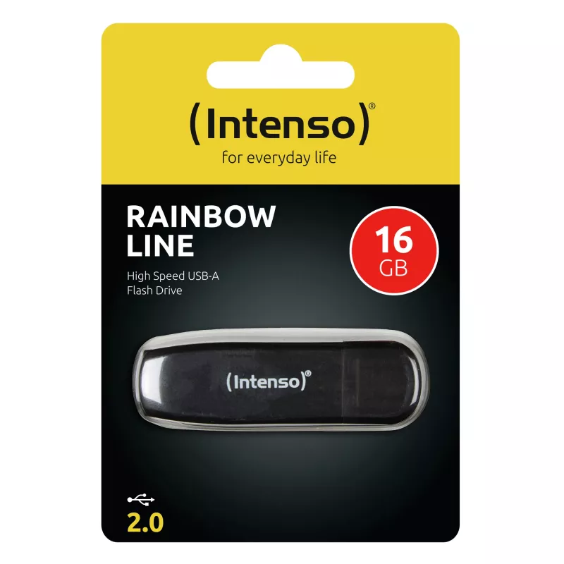 INTENSO atmintukas USB 2.0 16 GB juodas 3502470