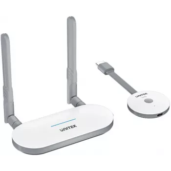 Belaidė HDMI AV signalo perdavimo sistema Unitek V1183A01, siųstuvas ir imtuvas, atstumas iki 50 m