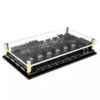 Lamptron Auto-Controller CT630 PWM ARGB – kompaktiškas ventiliatorių ir ARGB valdiklis, juodas