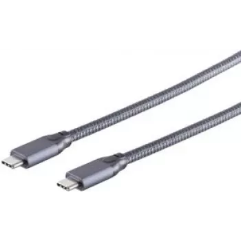 USB laidas ShiverPeaks BS13-47020 USB 3.2 Gen 2 1 m pilkas