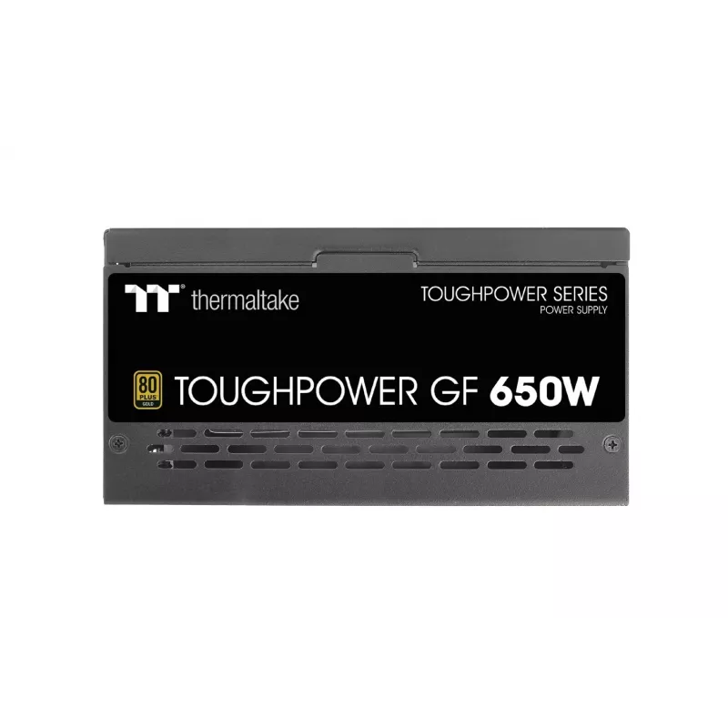 Maitinimo blokas THERMALTAKE Toughpower ATX 650W Gold, 80 PLUS Gold, 650 W, ATX, 90 mm ventiliatorius, 20+4 pin, 1x PCIe (6+2), 3x SATA, 2x Molex