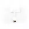 DisplayPort adapterio laidas Digitus DB-340407-001-W