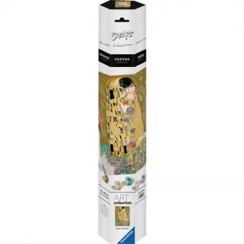 Ravensburger piešimo rinkinys CreArt ART Collection — The Kiss (Klimt) 23916, dažymas pagal numerius ant drobės