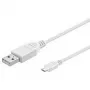 Wentronic 43837 USB laidas baltas