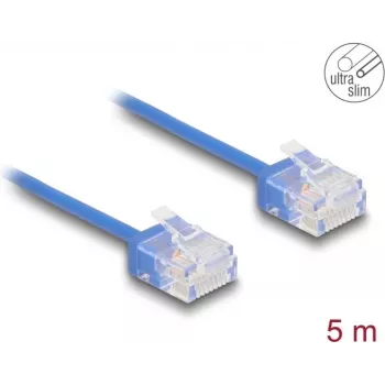 DeLOCK RJ45 Cat.6 tinklo kabelis 5 m mėlynas