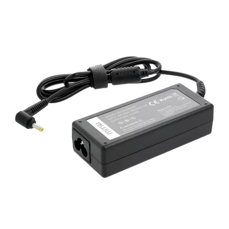 MITSU maitinimo blokas 20V 3.25A, 65W, 4.0x1.7mm, skirtas Lenovo nešiojamiesiems kompiuteriams, modelis 5ZM038