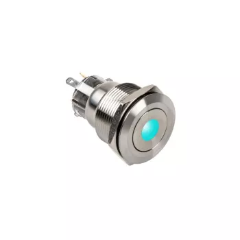 DimasTech Vandalismustaster 22mm Silverline Dot RGB PD215, 22 mm