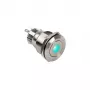 DimasTech Vandalismustaster 22mm Silverline Dot RGB PD215, 22 mm