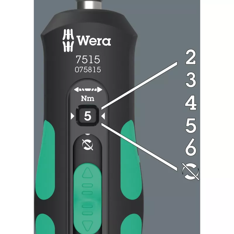 Wera 7515 Single – Precizinis sukimo momento atsuktuvas 60×150×35 mm
