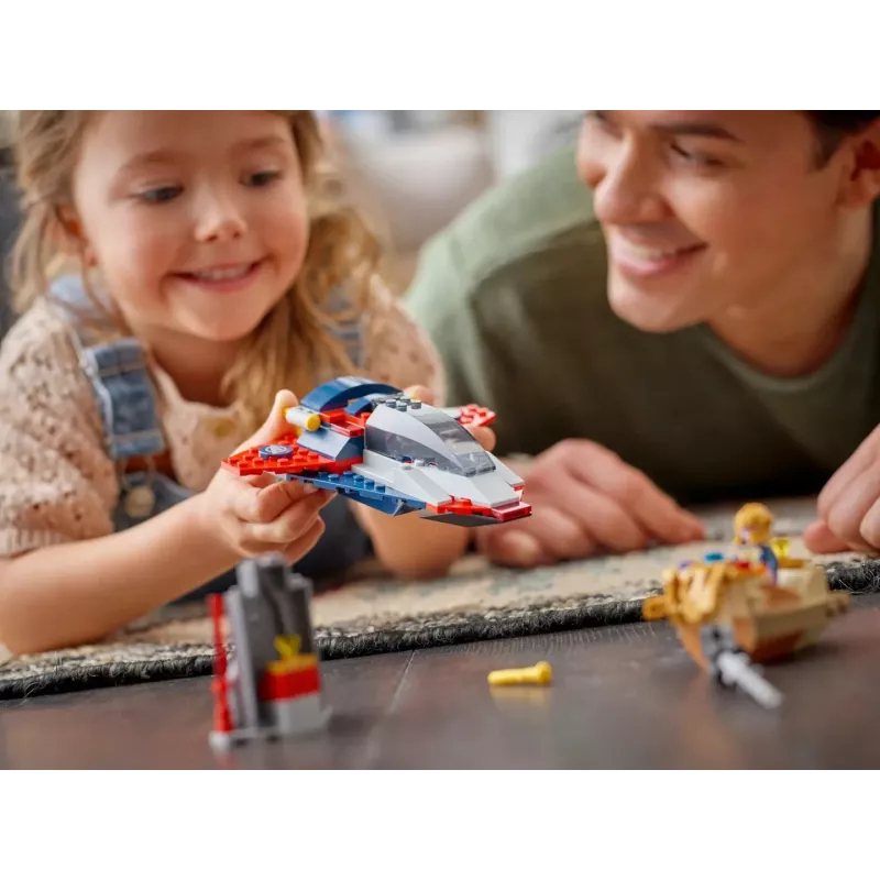 LEGO Marvel Super Heroes Captain America Thanos 76319 – 107 dalių, 2 minifigūrėlės, amžius 4+