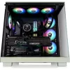 Korpusas Thermaltake View 380 XL WS ARGB, šviesiai žalias/medis, 2x grūdintas stiklas