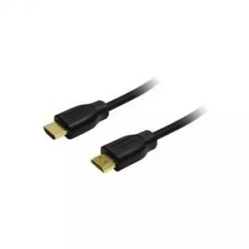 Logilink High Speed with Ethernet HDMI laidas - HDMI (M) - HDMI (M) - 1 m - Juoda (CH0035)