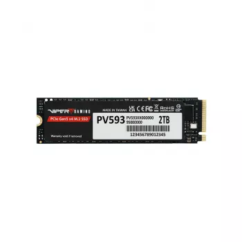 M.2 2280 NVMe PCIe Gen5 x4 SSD PATRIOT PV593P2TBM28H 2 TB, NVMe 2.0, 14000/13000 MB/s