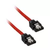 Corsair CC-8900254 Premium Sleeved SATA kabelis, SATA (M) ir SATA (M), 60 cm, raudonas, 2 vnt. rinkinys