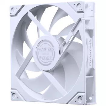 Phanteks M25 Gen2 140mm PWM D-RGB Reverse Blade korpuso ventiliatorius - Baltas