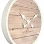 NeXtime klok 3134wi Plank sieninis laikrodis, Ø50 cm, baltas