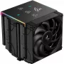 Oro aušintuvas DeepCool AK620 Digital PRO — 120 mm ventiliatorius, 1750 RPM, 25 dB, 12 V, tinka LGA1700/AM5, juodas