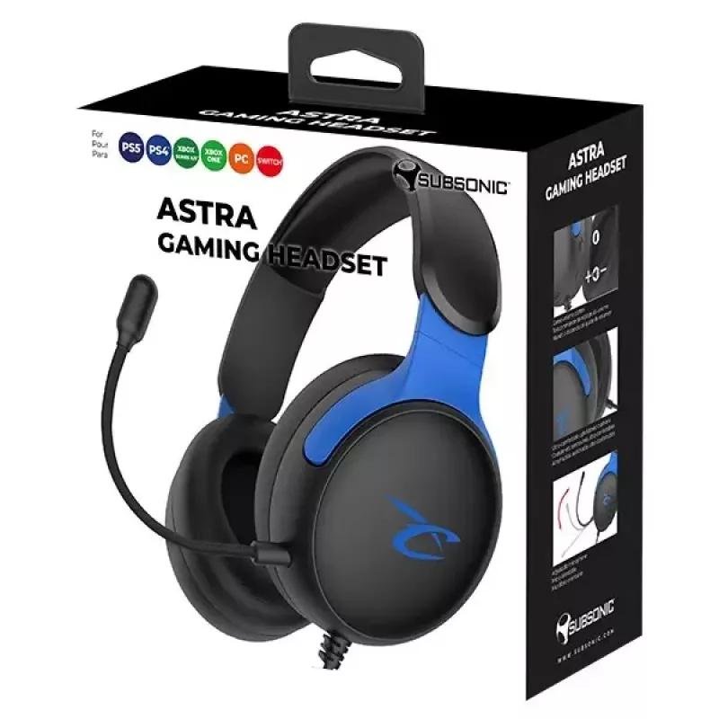 Subsonic Astra Gaming SA5683-2 laidinės ausinės žaidimams